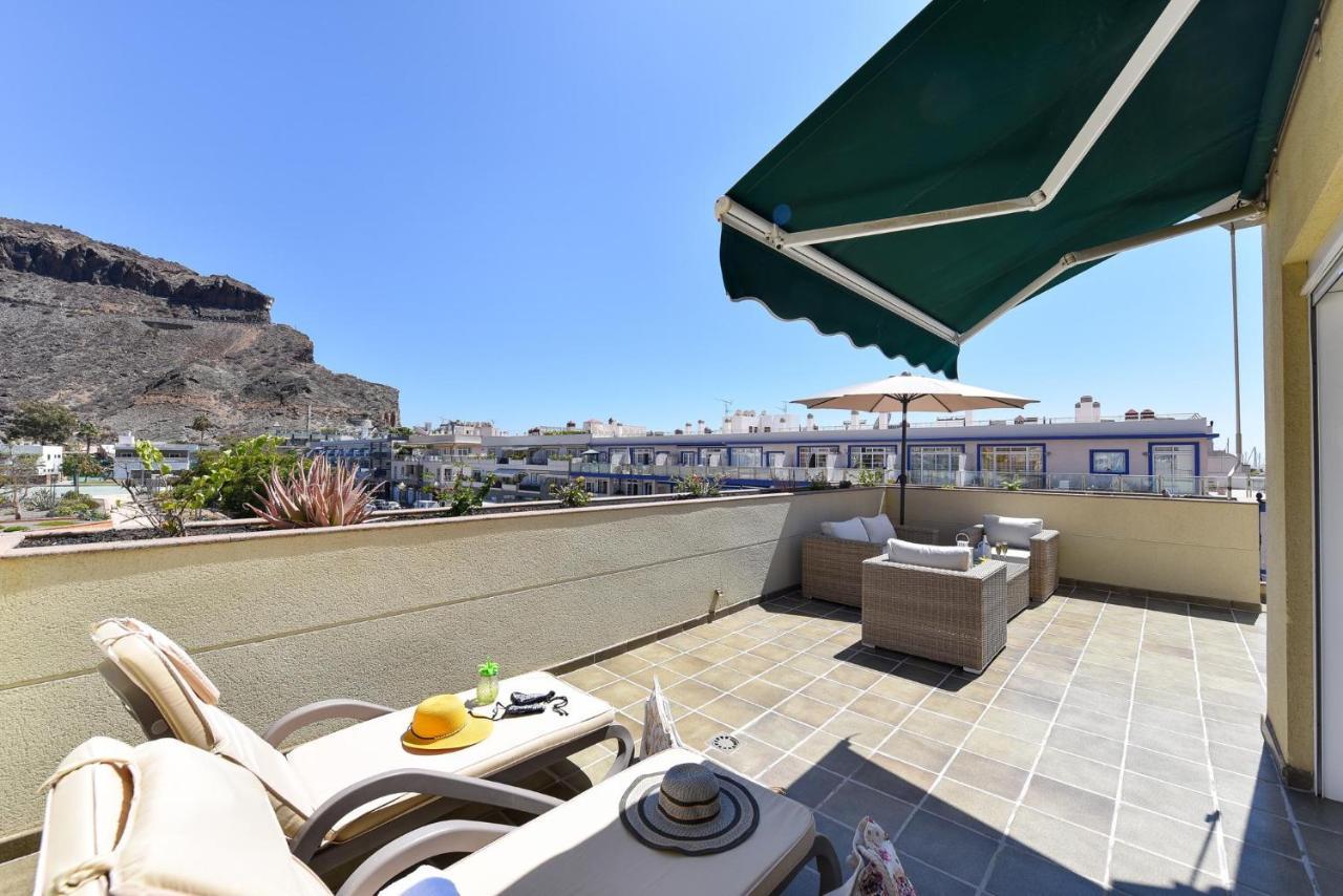 Penthouse Daniela In Puerto Mogan IX Lägenhet Puerto De Mogan Exteriör bild