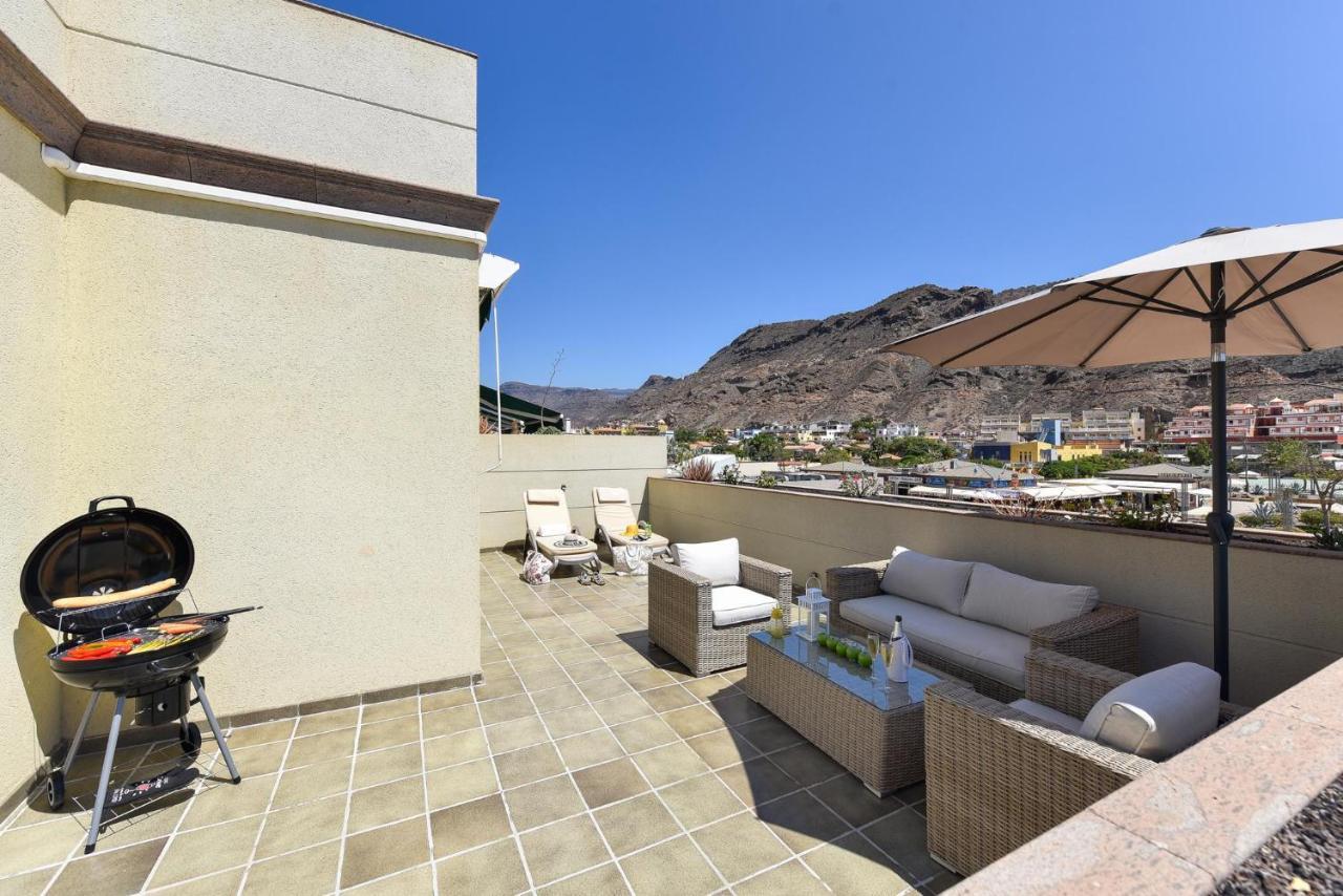 Penthouse Daniela In Puerto Mogan IX Lägenhet Puerto De Mogan Exteriör bild