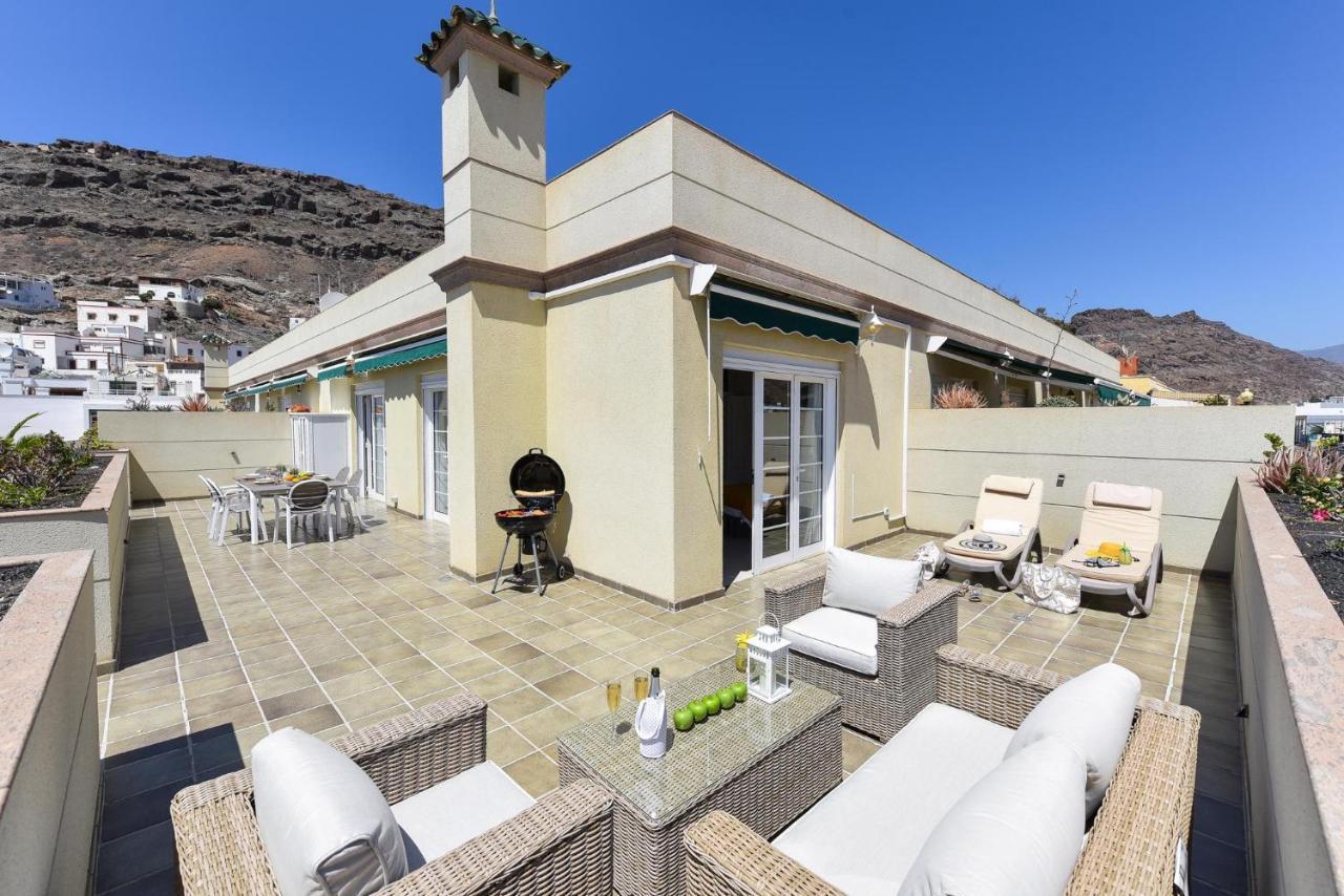 Penthouse Daniela In Puerto Mogan IX Lägenhet Puerto De Mogan Exteriör bild